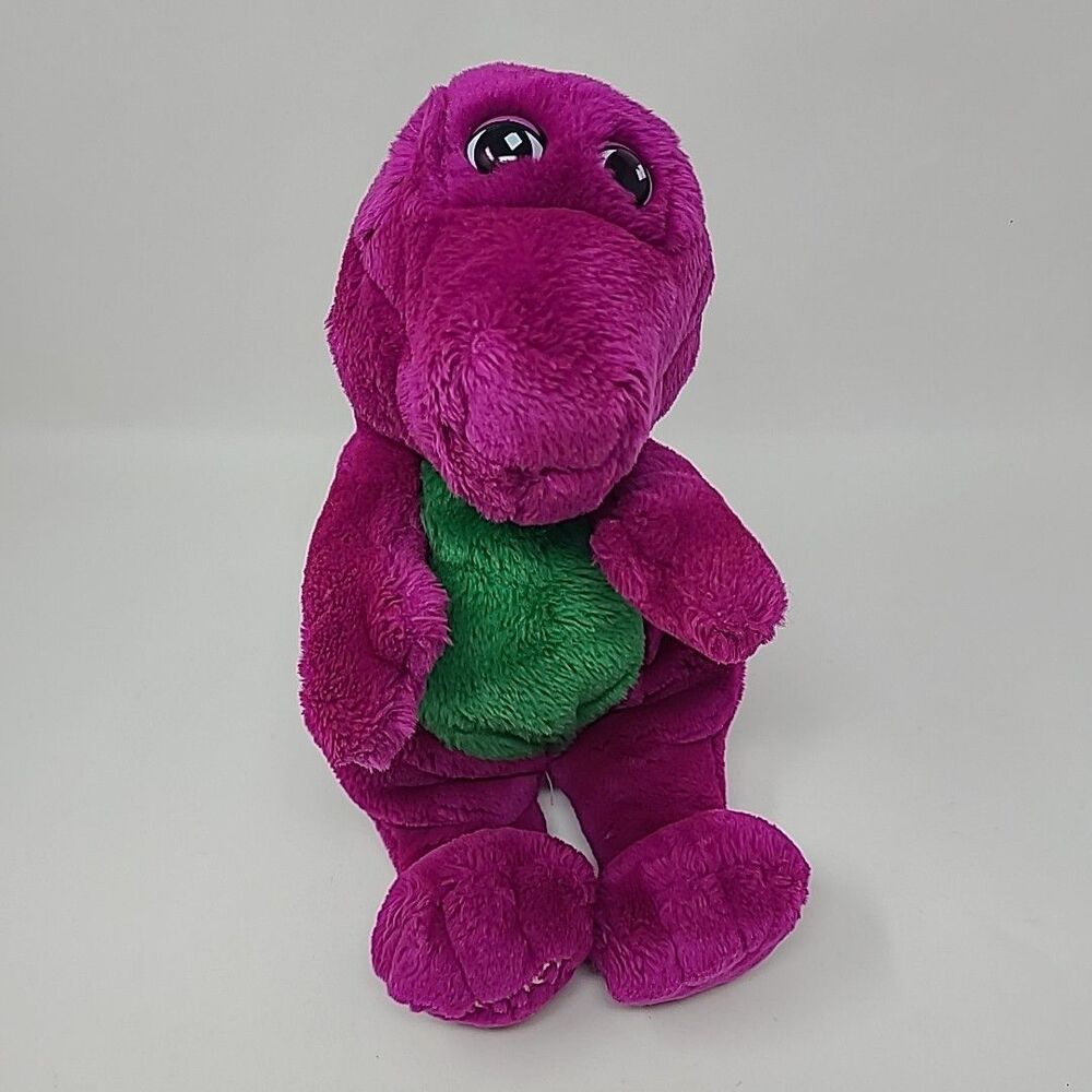 Barney the Purple Dinosaur The Lyons Group 13” Stuffed Animal Plush Toy 1992